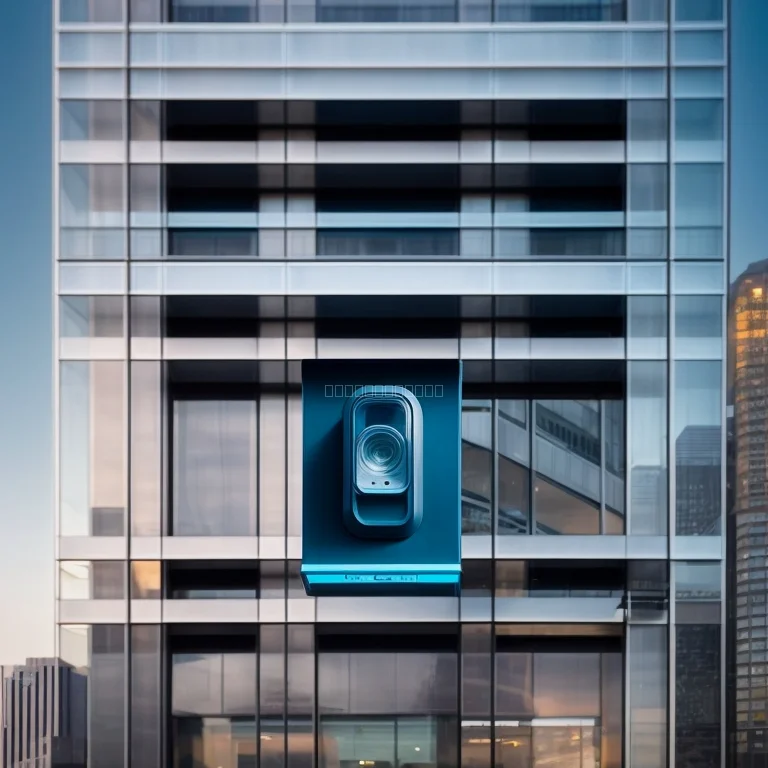 KI-Überwachungskamera mit Bewegungserkennung