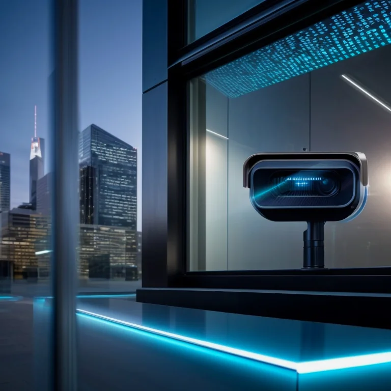 KI-Überwachungskamera mit Bewegungserkennung